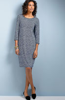 Thumbnail for your product : J. Jill Wearever keyhole-back print dress