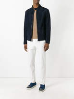 Thumbnail for your product : Loro Piana Zipped suede jacket