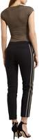 Thumbnail for your product : Morgan Contrasting Strip Slim Pants