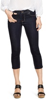 Thumbnail for your product : White House Black Market Dark Wash Slim Crop Jeans