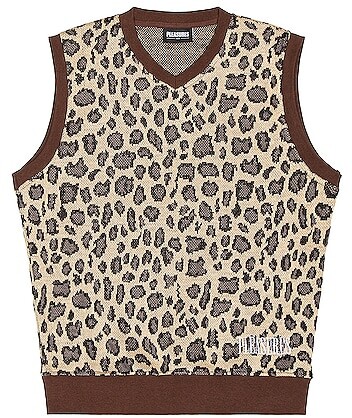 Supreme Leopard Sweater Vest ust.md