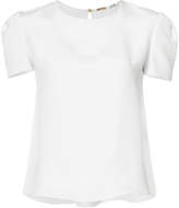 Thumbnail for your product : Adam Lippes satin crepe short sleeve T-shirt