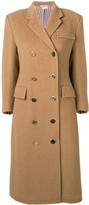 Thumbnail for your product : Thom Browne double-breasted Chesterfield overcoat