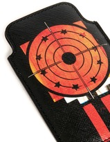 Thumbnail for your product : Givenchy Dart print iPhone 4/4s holder