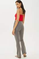 Thumbnail for your product : Topshop Womens Glitter Stripe Flare Trousers - Multi