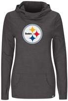Majestic Great Play Jersey Long Hoody - Pittsburgh Steelers