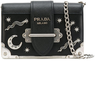 Prada cahier moon and stars bag clearance