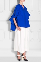 Thumbnail for your product : DELPOZO Wide Cotton Culottes