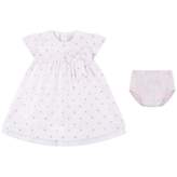 Thumbnail for your product : Emile et Rose Emile et RoseBaby Girls Pink Spotted Dress With Knickers