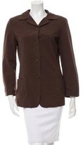 Thumbnail for your product : Jil Sander Wool Button-Up Blazer