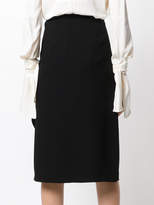 Thumbnail for your product : Marni asymmetric frill pencil skirt