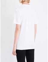Thumbnail for your product : Nick Cave Ladies White Exclusive Fashion Tips Cotton-Jersey T-Shirt