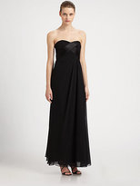 Thumbnail for your product : ABS by Allen Schwartz Strapless Gown