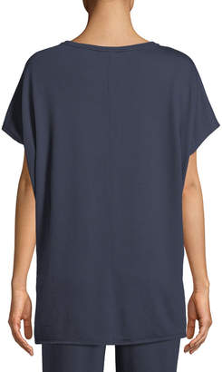 Natori Zen Short-Sleeve Caftan Top