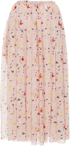 Thumbnail for your product : Carolina Herrera Fluid Confetti Skirt