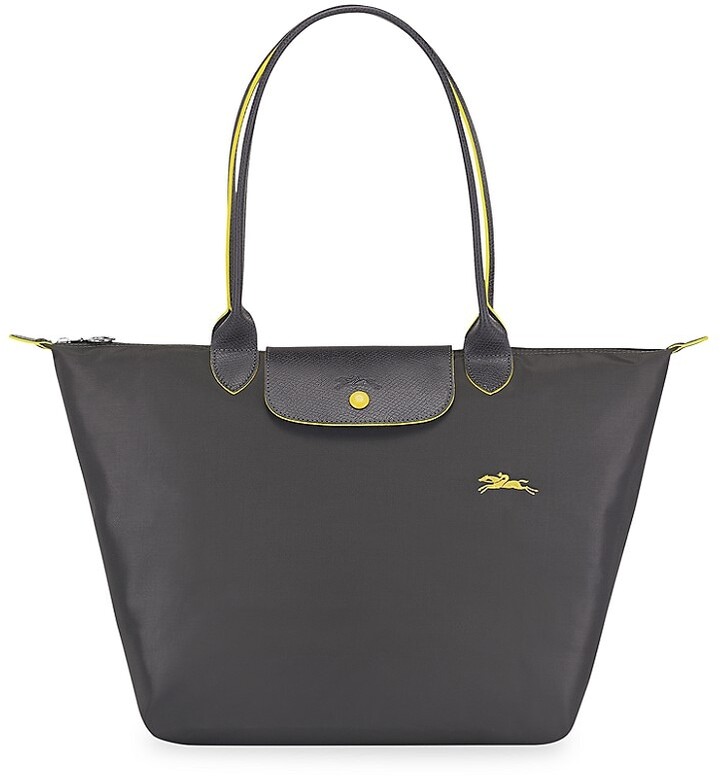 longchamp le pliage tote bag large black