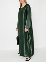 Thumbnail for your product : ASCENO The Rhodes long-sleeve maxi dress