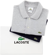 Thumbnail for your product : Lacoste Short-Sleeve Pique Polo Box Set, Silver & Navy