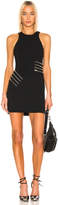 Thumbnail for your product : Alexander Wang Zipper Waist Mini Dress in Black | FWRD