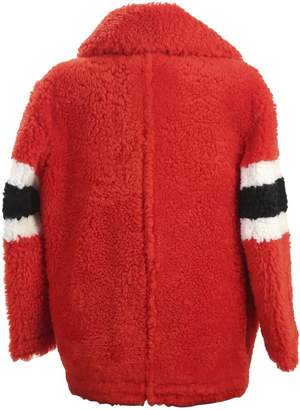 MSGM Lamb's Fur Jacket
