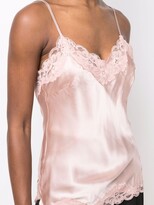 Thumbnail for your product : Gold Hawk Lace-Trim Slip Top