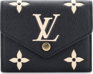 Victorine Wallet Bicolor Monogram Empreinte Leather - Women