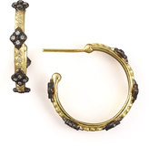 Thumbnail for your product : Armenta Cravelli Cross Hoop Earrings