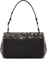 Thumbnail for your product : Proenza Schouler Charcoal Multicolor Textile Courier Bag