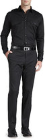 Thumbnail for your product : Ralph Lauren Black Label Stretch-Twill Trousers, Black