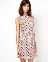 Thumbnail for your product : BZR Veile Rose Print Dress