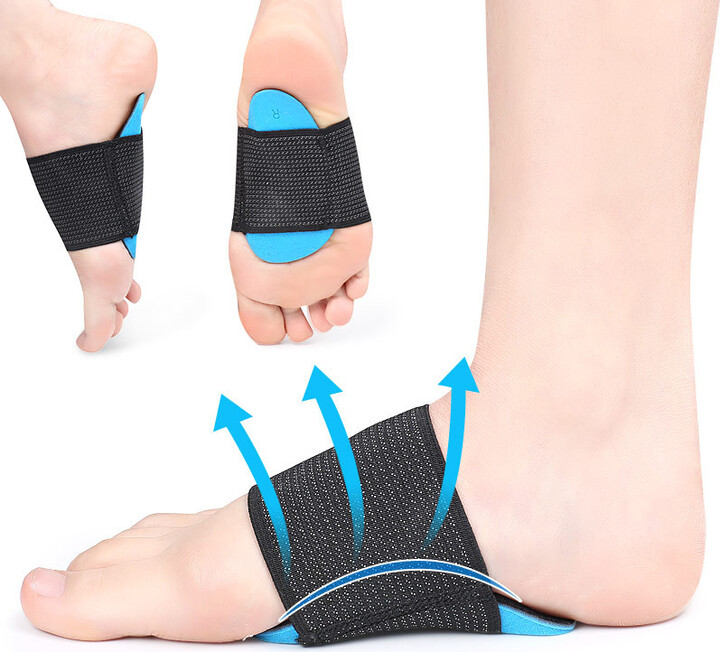 SMATLELF 2Pcs EVA Flat Feet Arch Support Orthopedic Insoles Pads For Shoes Men Women Foot Valgus Sports Insoles Shoe Inserts Accessories