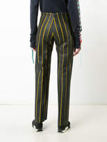 Thumbnail for your product : Martina Spetlova bonded strip trousers