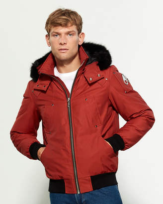 Moose Knuckles Real Fur Removable Down Jacket