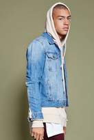 Thumbnail for your product : Forever 21 Button-Front Denim Jacket