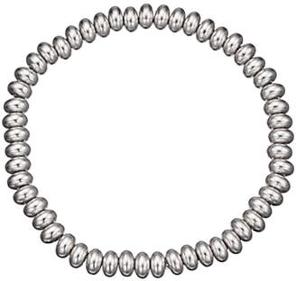 John Lewis & Partners Plain Bead Bracelet, Silver