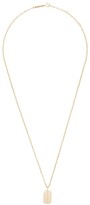 Thumbnail for your product : Zoë Chicco 14kt Yellow Gold Dog Tag Necklace