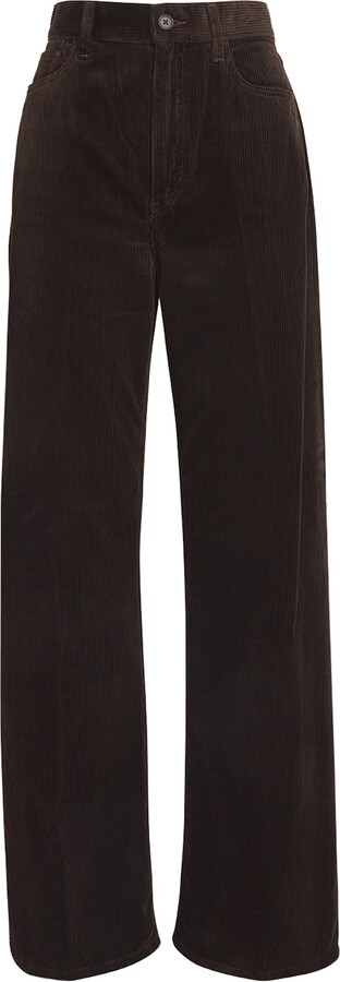 Polo Ralph Lauren Cotton Corduroy Wide-Leg Trousers