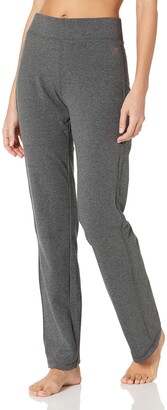 Danskin Women's Sleek-Fit Yoga Pant - Grey - XL