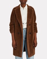 Thumbnail for your product : S Max Mara Rosato Double-Breasted Teddy Coat