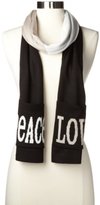 Thumbnail for your product : Jonathan Adler Women's Peace and Love Pocket Muffler Scarf