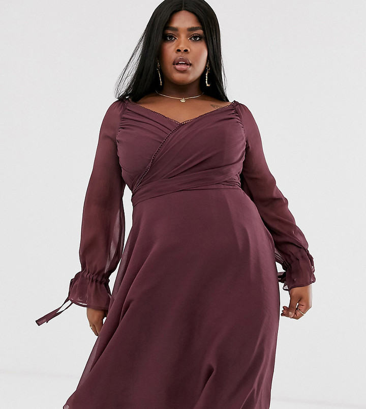 curve midi dress