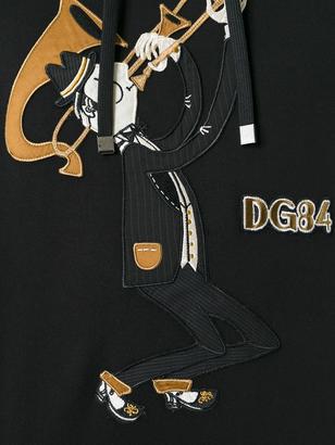 Dolce & Gabbana trombonist patch hoodie