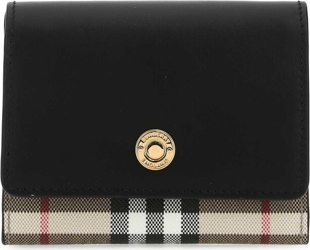 Burberry Vintage Check Foldover Wallet - ShopStyle