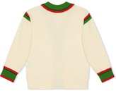 Thumbnail for your product : Gucci Children Web stripe cardigan