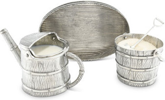 Vagabond House Farmer's Market Sugar and Creamer Set