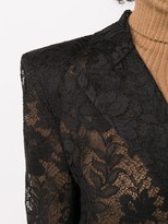 Thumbnail for your product : Givenchy Double-Breasted Jacket In Lace