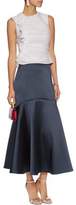 Thumbnail for your product : Temperley London Onyx Fluted Satin Midi Skirt