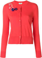 Thumbnail for your product : Fendi floral embroidered cardigan