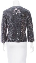 Thumbnail for your product : Karen Millen Sequined Knit Cardiagn