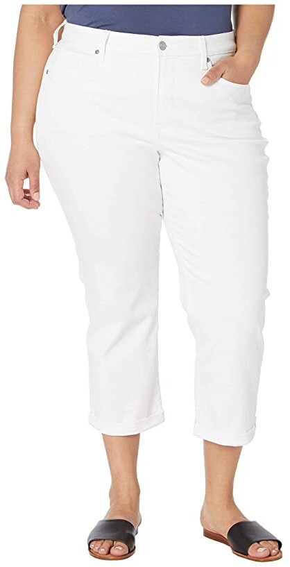 nydj plus size capris